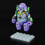 Rebuild av Evangelion Brickroid Action Figur Evangelion Test Type-01 5 cm Good Smile Company