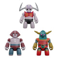 Mazinger Z Brickroid Action Figur Mekaniska Bestar Set 1 5 cm Good Smile Company