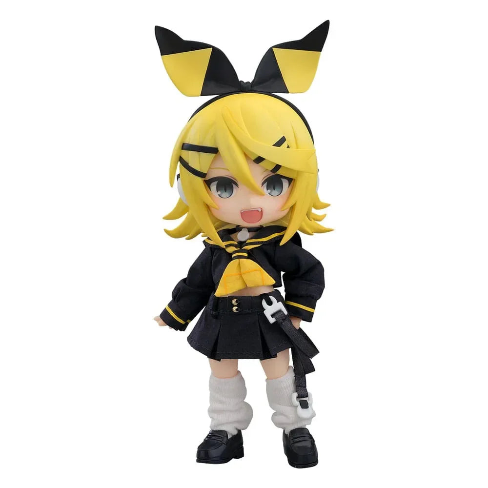 Character Vocal Series 02 Nendoroid Docka Action Figur Kagamine Rin Bring it on Ver. 14 cm Good Smile Company