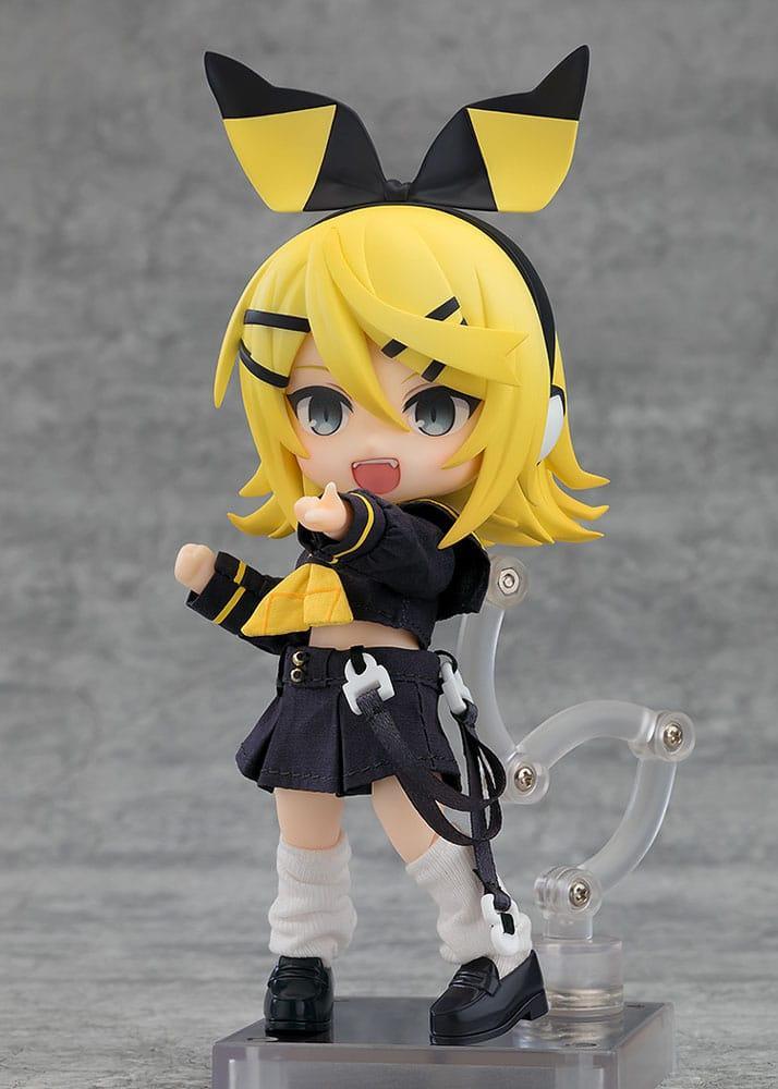 Character Vocal Series 02 Nendoroid Docka Action Figur Kagamine Rin Bring it on Ver. 14 cm Good Smile Company
