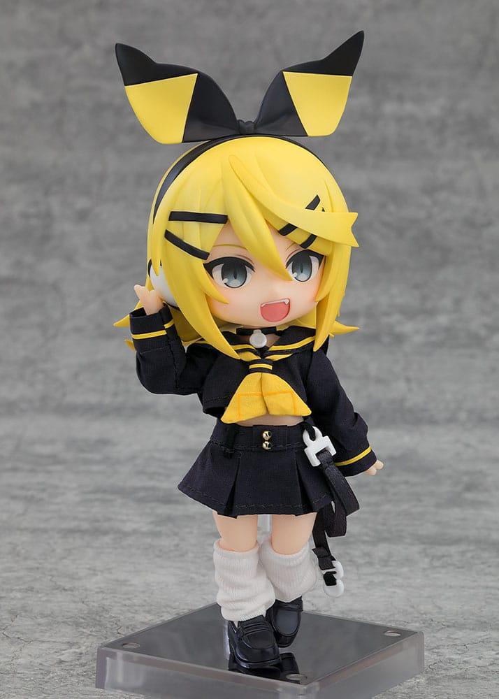 Character Vocal Series 02 Nendoroid Docka Action Figur Kagamine Rin Bring it on Ver. 14 cm Good Smile Company