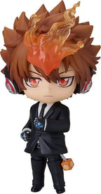 Reborn! Serien Nendoroid Action Figur Tsunayoshi Sawada: Svart Kostym Ver. 11 cm Orange Rouge