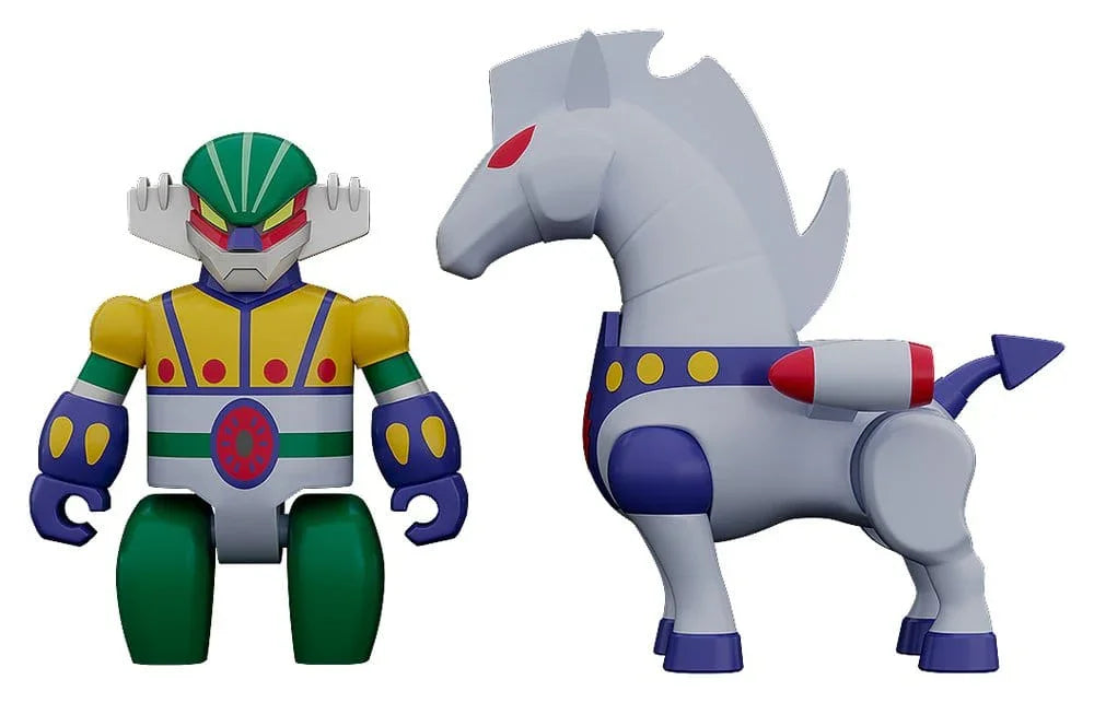 Steel Jeeg Brickroid Action Figure 2-Pack Steel Jeeg: Pantheroid Set 5 cm