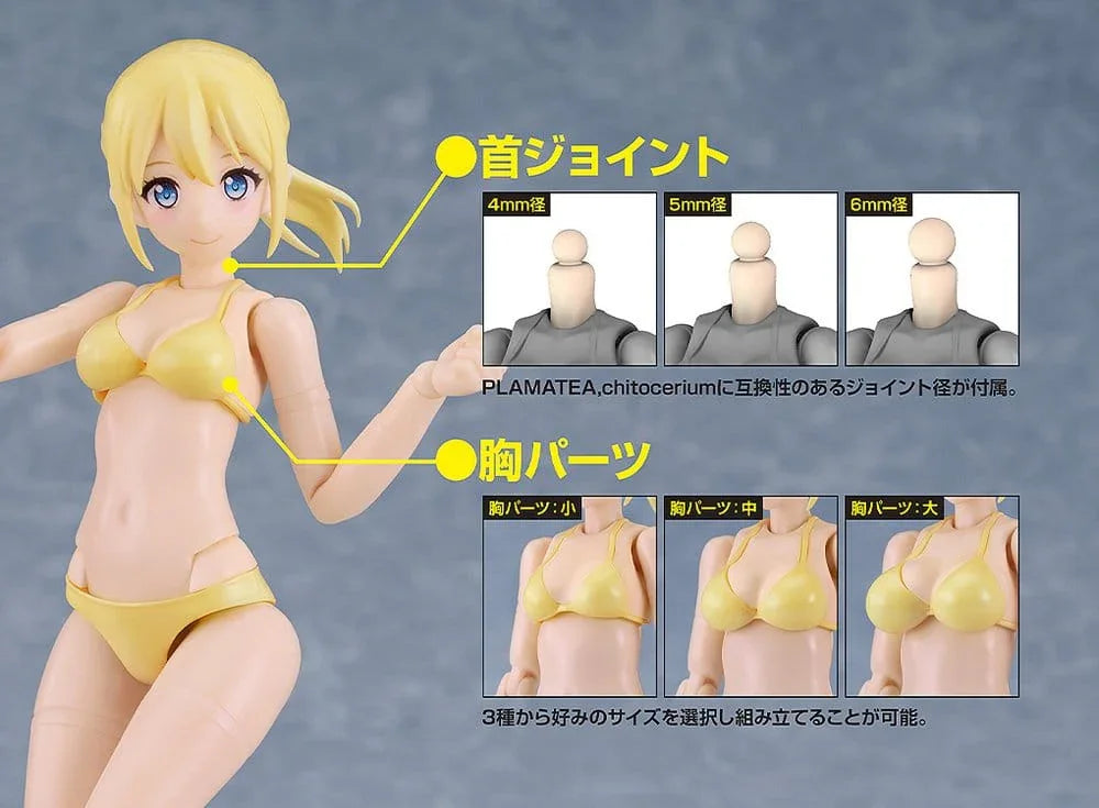 Cutie Honey Nova Plastic Model Kit PLAMATEA Muse Body: Ichika Bikini Ver. B Type 15cm
