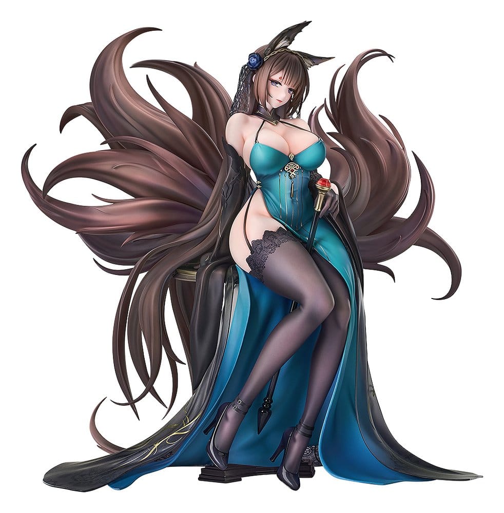 Azur Lane PVC-Figur 1/7 Amagi: Tron av Fallna Blomblad Ver. 27 cm