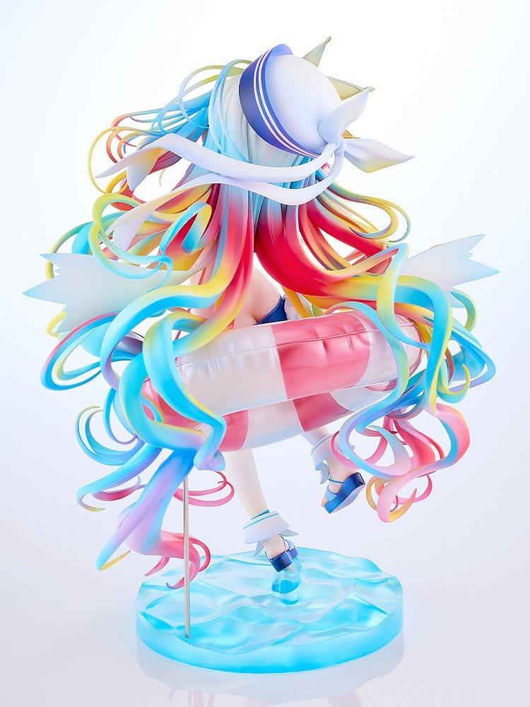 No Game No Life Figure 1/7 Shiro: Sailor-Style Swimsuit Version 24 cm