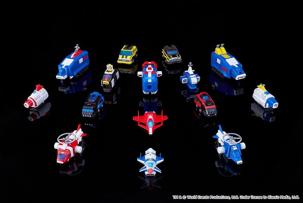 Armored Fleet Dairugger XV Moderoid Plastmodell Kitt Dairugger XV 20 cm