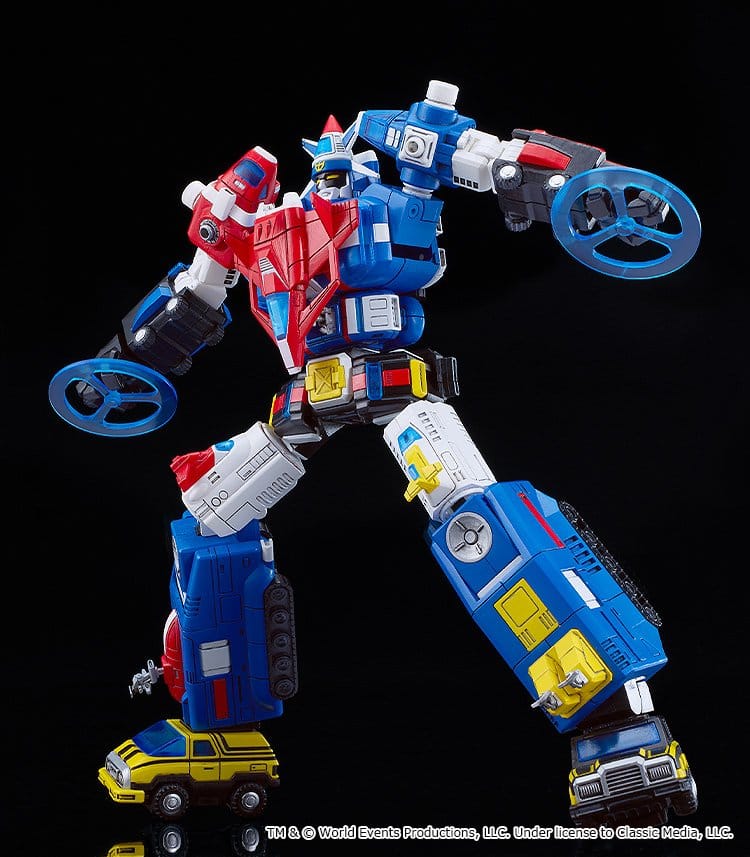 Armored Fleet Dairugger XV Moderoid Plastmodell Kitt Dairugger XV 20 cm