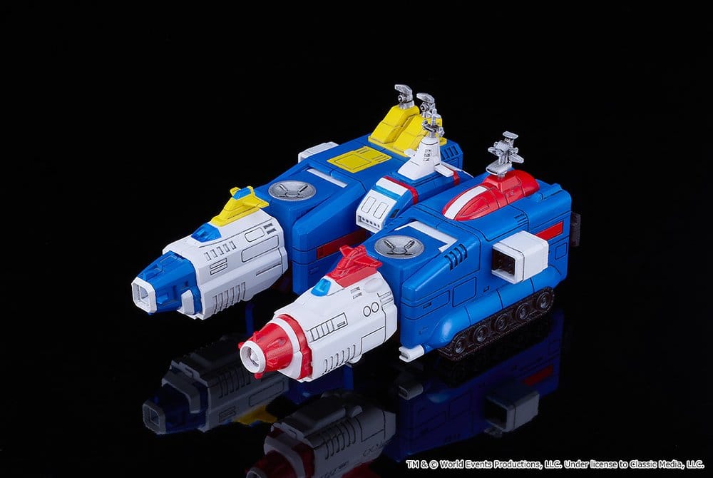 Armored Fleet Dairugger XV Moderoid Plastmodell Kitt Dairugger XV 20 cm