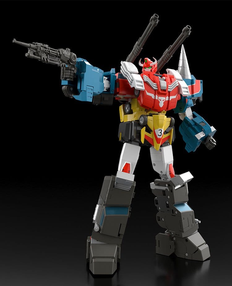 The brave warrior from the legend Da-Garn Action Figure The Gattai Land Bison 27 cm