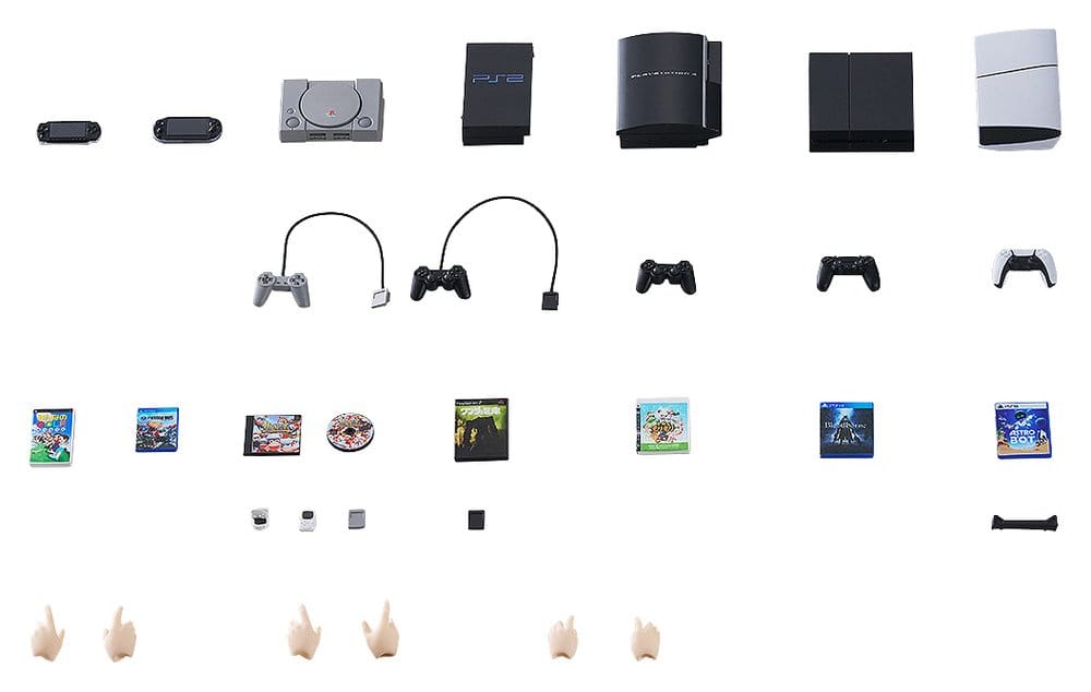 OriginalkaraktärsfigmaPLUS-delar för Figma-figurer PlayStation