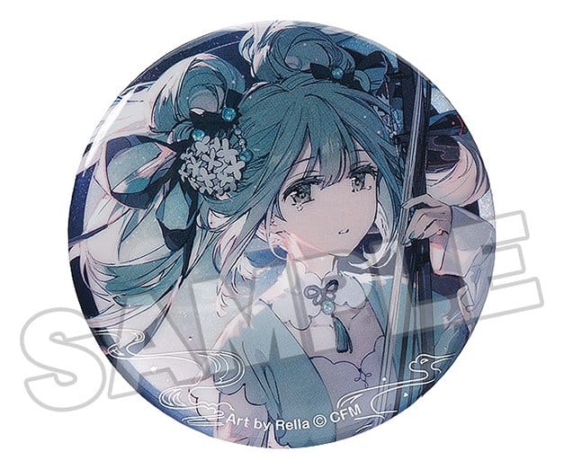 Character Vocal Series 01: Hatsune Miku Pinback Button Hatsune Miku Han Gong Qiu Yue Ver. 6 cm