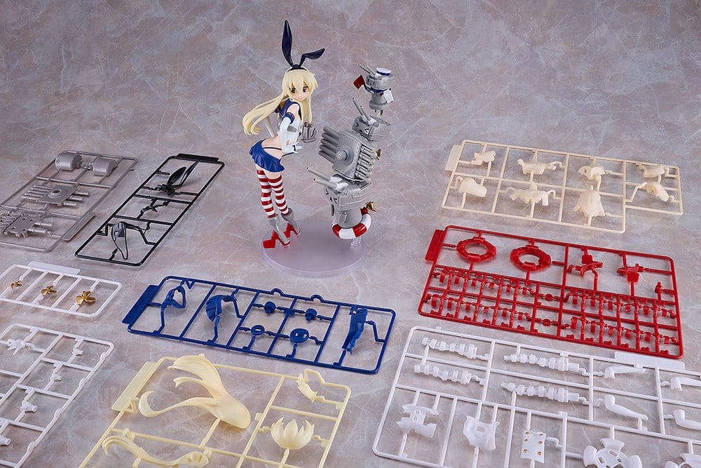 Kantai Collection -Kancolle- Plastic Model Kit Rebirth Shimakaze 25 cm