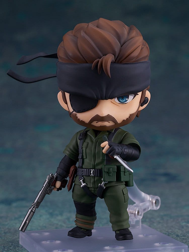 Metal Gear Solid Snake Eater Nendoroid Action Figur Naked Snake 10 cm