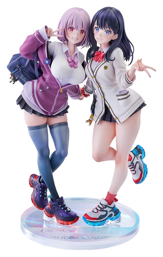 SSSS.Gridman PVC Figure 1/7 2-Pack Rikka Takarada & Akane Shinjo feat. toridamono 22 cm