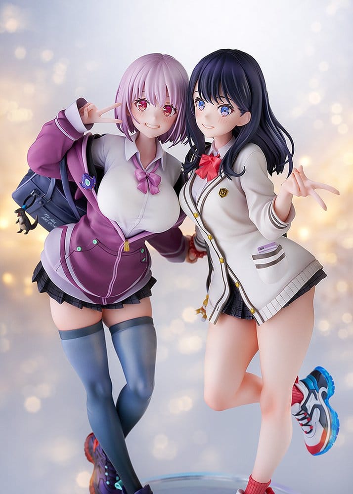 SSSS.Gridman PVC Figure 1/7 2-Pack Rikka Takarada & Akane Shinjo feat. toridamono 22 cm