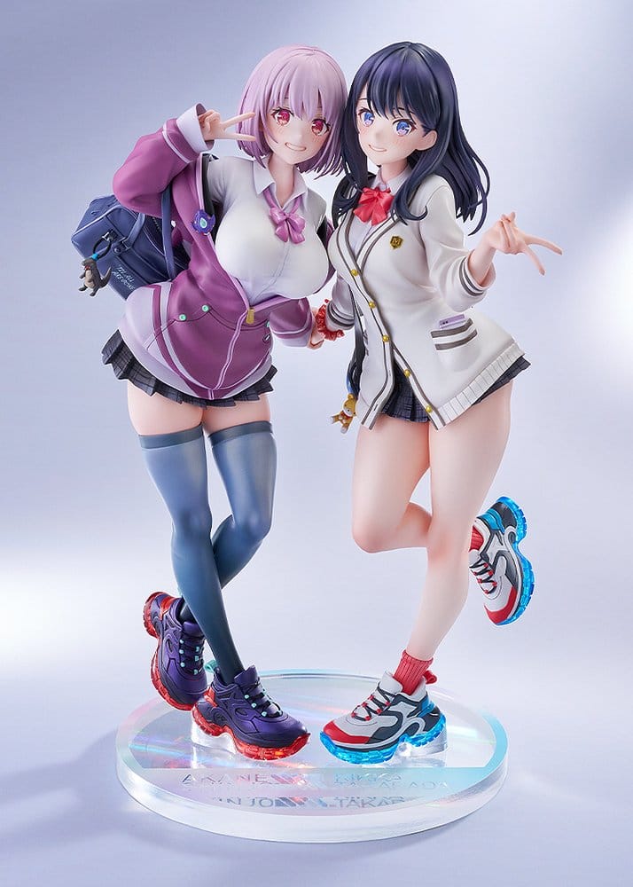SSSS.Gridman PVC Figure 1/7 2-Pack Rikka Takarada & Akane Shinjo feat. toridamono 22 cm