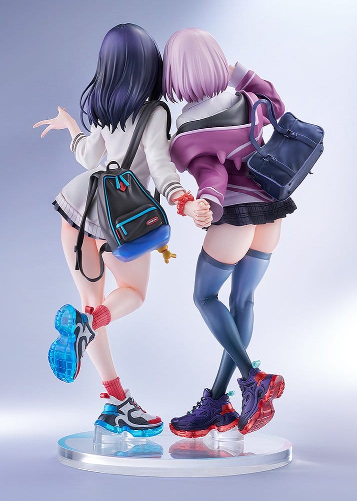 SSSS.Gridman PVC Figure 1/7 2-Pack Rikka Takarada & Akane Shinjo feat. toridamono 22 cm
