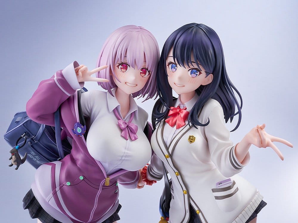 SSSS.Gridman PVC Figure 1/7 2-Pack Rikka Takarada & Akane Shinjo feat. toridamono 22 cm