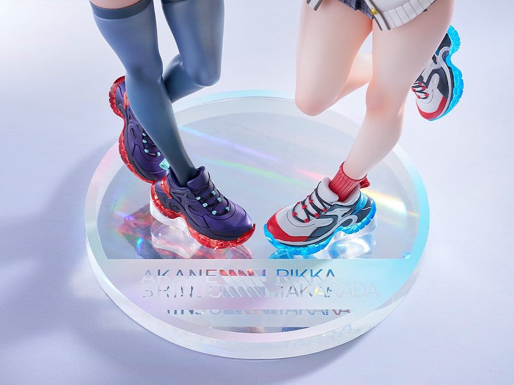 SSSS.Gridman PVC Figure 1/7 2-Pack Rikka Takarada & Akane Shinjo feat. toridamono 22 cm