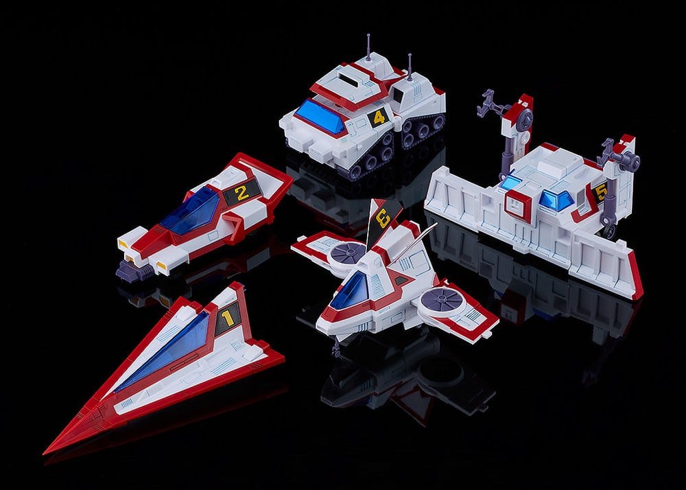 Gatchaman Fighter Moderoid Plastmodellkit Gatcha Spartan Unite Color Ver. 33 cm