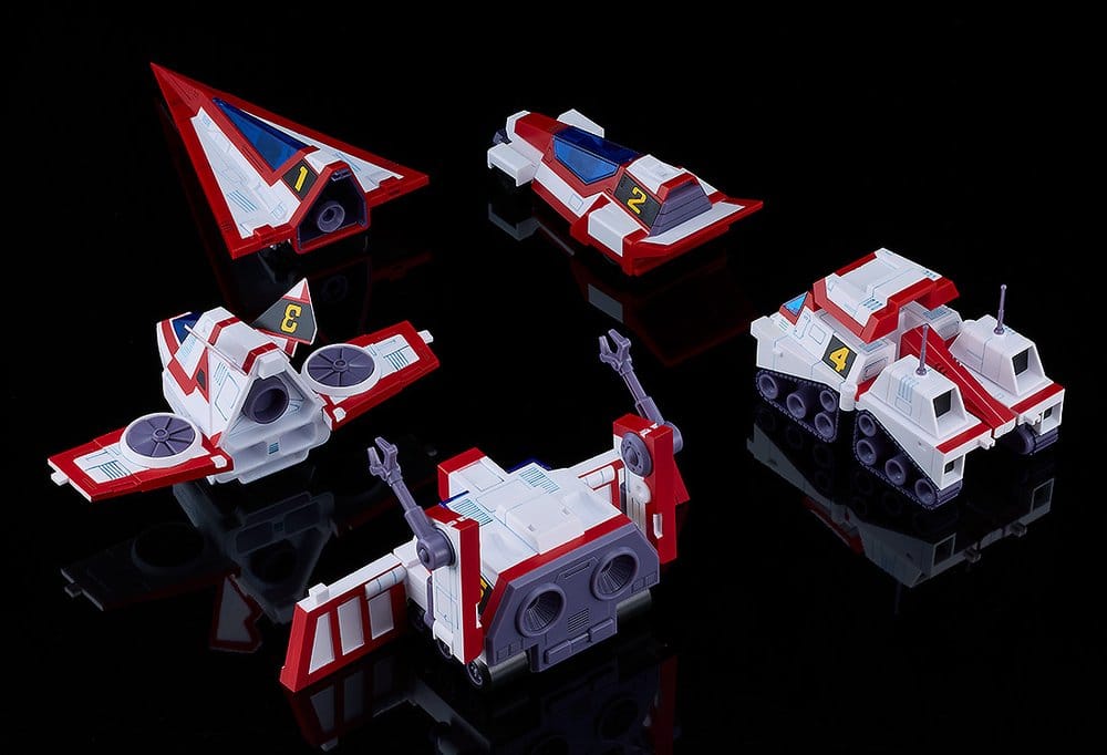 Gatchaman Fighter Moderoid Plastmodellkit Gatcha Spartan Unite Color Ver. 33 cm