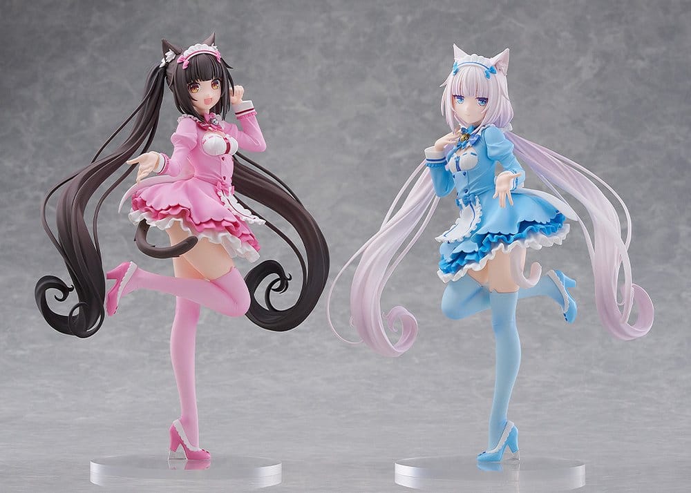 Nekopara Sekai Connect Pop Up Parade PVC Figur Vanilla: Vinterkläder Ver. L Storlek 22 cm