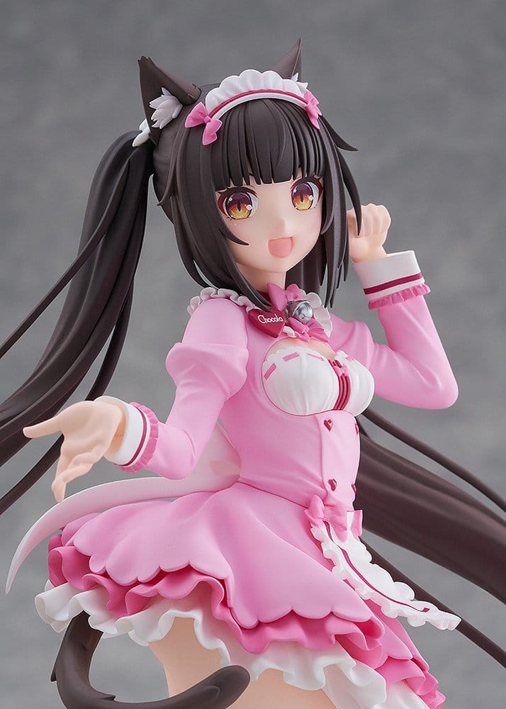 Nekopara Sekai Connect Pop Up Parade PVC Figur Chocola: Vinterkläder Ver. L Storlek 22 cm