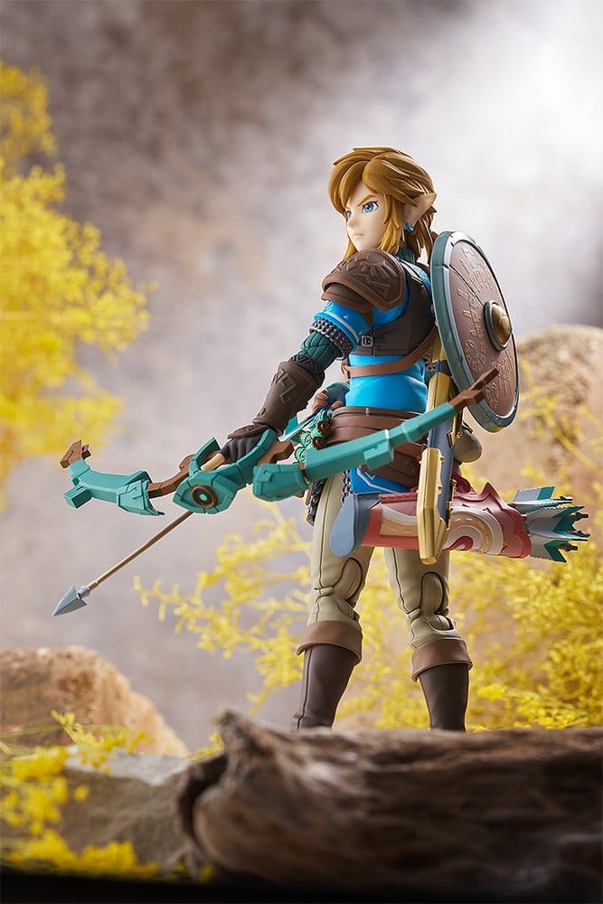 The Legend of Zelda Tårar från Kungariket Figma Actionfigur Link Tårar från Kungariket Ver. DX Edition 15 cm