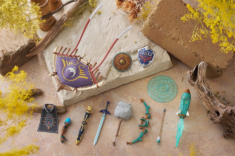 The Legend of Zelda Tårar från Kungariket Figma Actionfigur Link Tårar från Kungariket Ver. DX Edition 15 cm