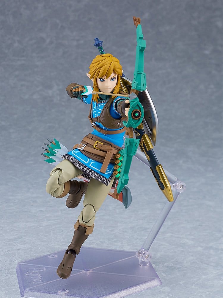The Legend of Zelda Tårar från Kungariket Figma Actionfigur Link Tårar från Kungariket Ver. DX Edition 15 cm