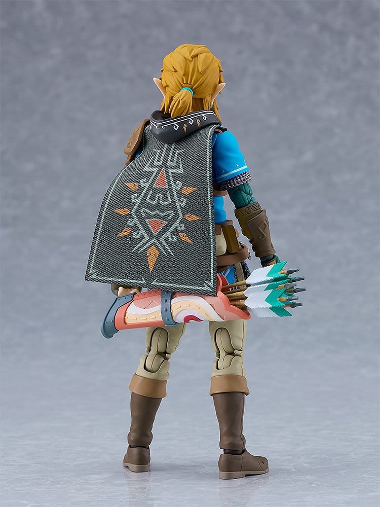 The Legend of Zelda Tårar från Kungariket Figma Actionfigur Link Tårar från Kungariket Ver. DX Edition 15 cm