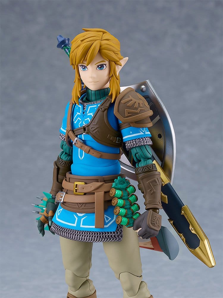 The Legend of Zelda Tårar från Kungariket Figma Actionfigur Link Tårar från Kungariket Ver. DX Edition 15 cm
