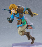 The Legend of Zelda Tårar från Kungariket Figma Actionfigur Link Tårar från Kungariket Ver. DX Edition 15 cm