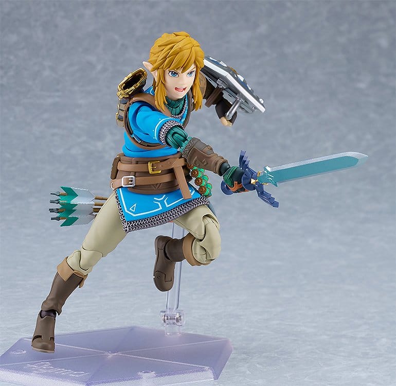 The Legend of Zelda Tårar från Kungariket Figma Actionfigur Link Tårar från Kungariket Ver. DX Edition 15 cm
