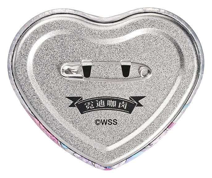 Needy Streamer Overload Needy Streamer Chinese Restaurant Series Heart-Shaped Pinback Button OMGkawaiiAngel