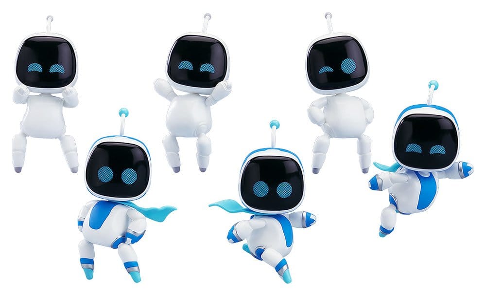 Astro Bot Nendoroid Överraskning Mini Figurer Astro 1.0 Blind Box Sortiment (6)