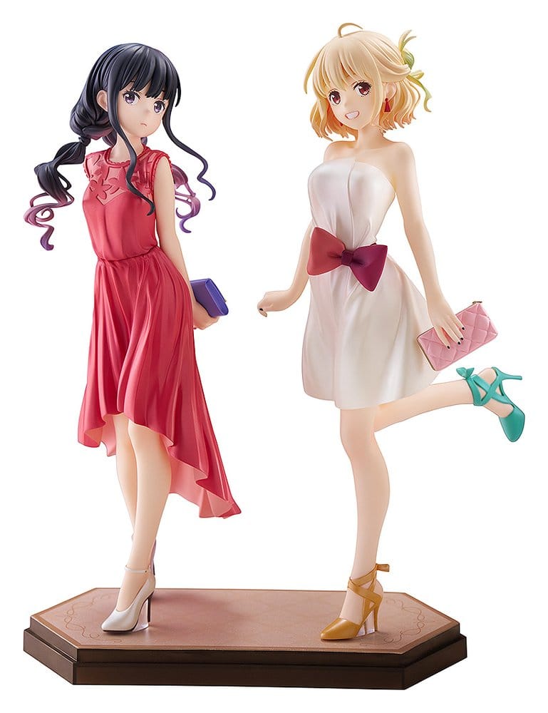 Lycoris Recoil Pop Up Parade PVC-figurer 2-pack Chisato Nishikigi & Takina Inoue: After Party! Ver. L-storlek