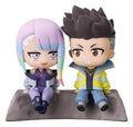 Cyberpunk: Edgerunners Qset+ PVC Figures 2-Pack David & Lucy 8 cm