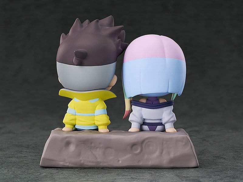 Cyberpunk: Edgerunners Qset+ PVC Figures 2-Pack David & Lucy 8 cm