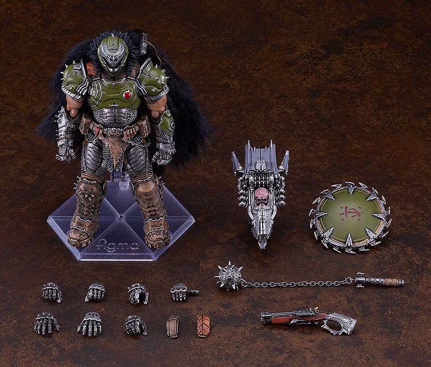 Doom: The Dark Ages Figma Action Figure Doom Slayer DX Version 17 cm
