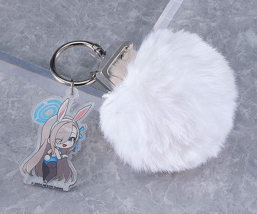Blue Archive Akryl Nyckelring - Asuna's Kanin Svans Granat 6 cm Good Smile Company