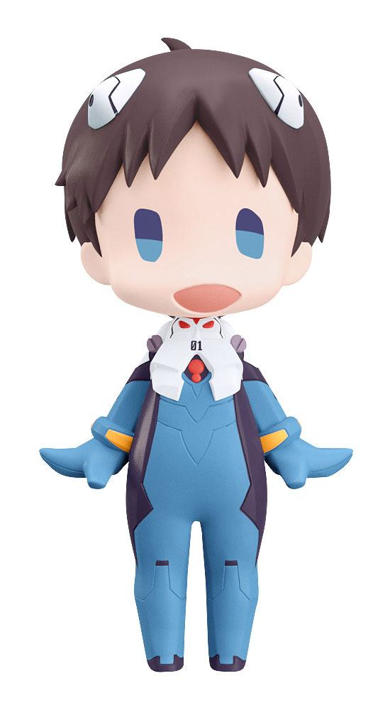 Rebuild of Evangelion HELLO! GOOD SMILE Action Figure Shinji Ikari 10 cm Good Smile Company