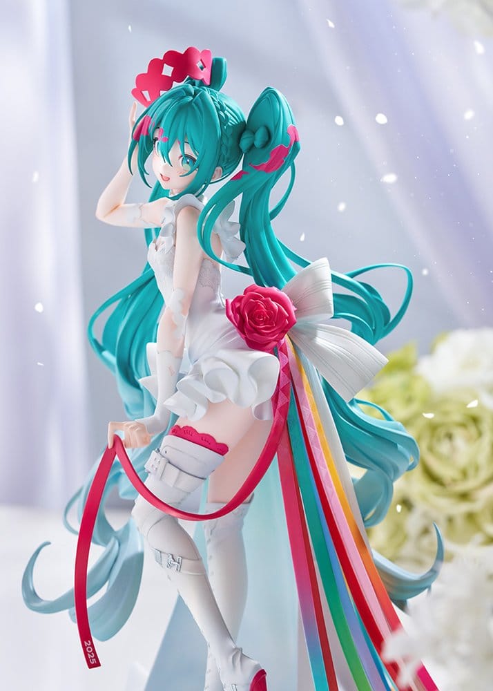 Hatsune Miku GT Project G.S. Collection PVC-figur 1/7 Racing Miku 15th "Rhapsody" 2010-2025 27 cm