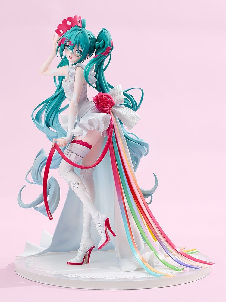 Hatsune Miku GT Project G.S. Collection PVC-figur 1/7 Racing Miku 15th "Rhapsody" 2010-2025 27 cm