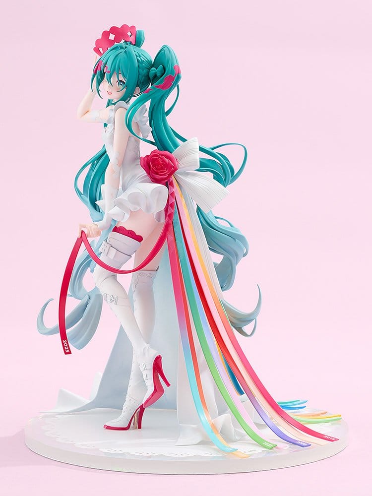 Hatsune Miku GT Project G.S. Collection PVC-figur 1/7 Racing Miku 15th "Rhapsody" 2010-2025 27 cm