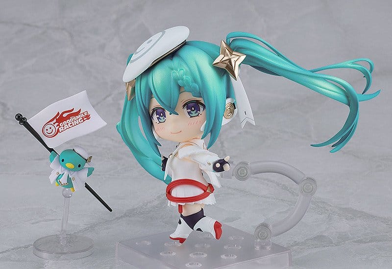 Hatsune Miku GT Project Nendoroid Actionfigur Racing Miku: 2023 års version, 10 cm