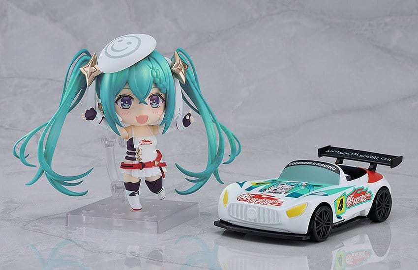 Hatsune Miku GT Project Nendoroid Actionfigur Racing Miku: 2023 års version, 10 cm