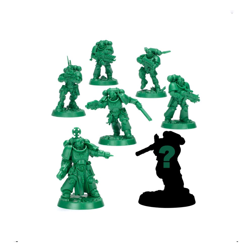 Warhammer Heroes Miniatures Dark Angels Display (8) Games Workshop