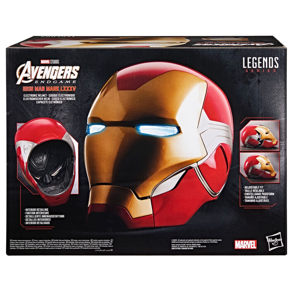 Avengers: Endgame Marvel Legends Iron Man Mark LXXXV Helmet Hasbro